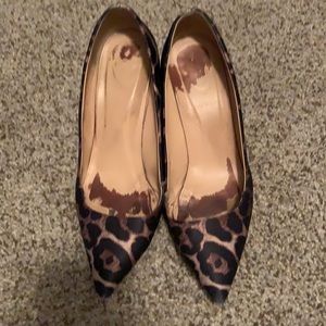 J. Crew Elsie pump in dusty cedar